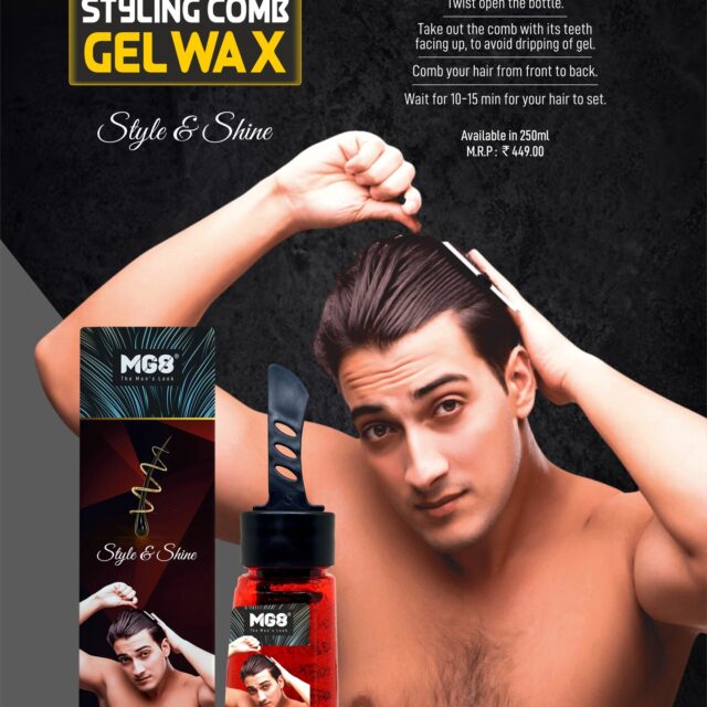 Fixing morning hair is a struggle for men, hair sticking out from one or the other side and not allowing you to look great for the day. But now with MG8 Hair Comb Aqua Wax is an innovative product that comes with both gel wax and comb to provide a hassle-free style. This gel wax holds your hair style for a longer duration upgrading your look and confidence.

.
.
.

#haircombaquawax #hairwax #hairwaxformen #hairwaxmen #hairgel #hairgelwithcomb #mg8 #themenlooks
